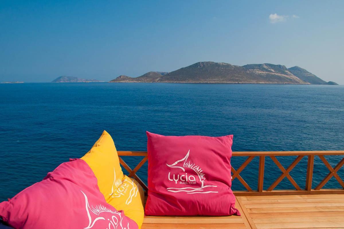 Lycia Hotel Kas Bagian luar foto